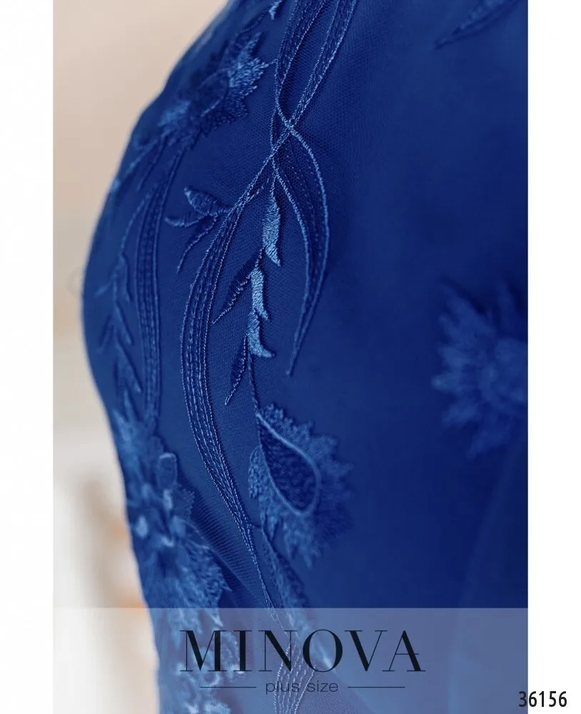 Платье 385А-электрик Minova