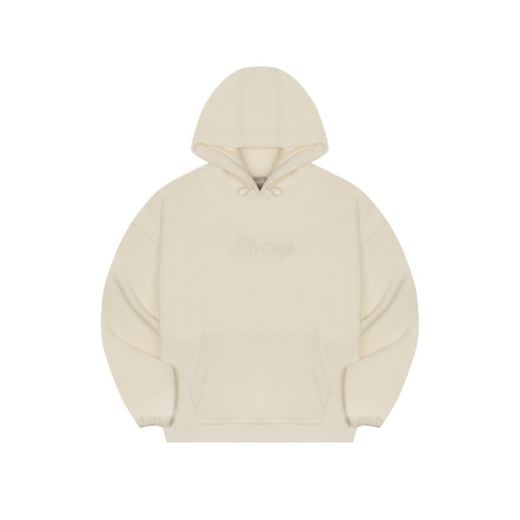 Худи UNIFORM New Fleece Locals, молочный