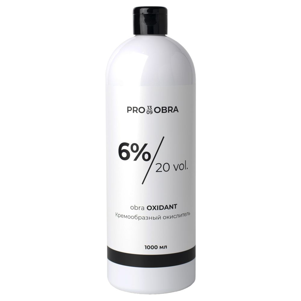 6% окислитель кремообразный OBRA Oxidant (20 vol.) - 1000 мл.