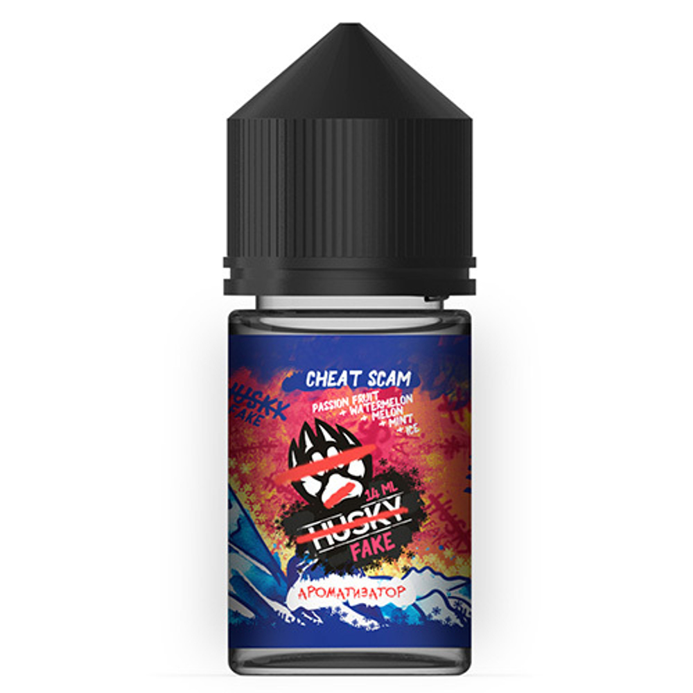 Ароматизатор Husky Cheat Scam (Маракуйя, арбуз, дыня, мята, лед) 14мл