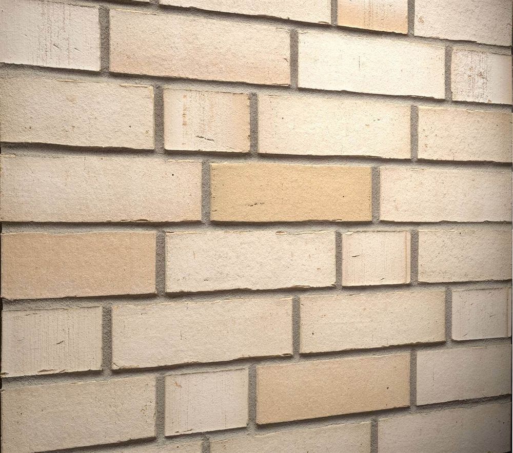 Feldhaus Klinker - R911NF14, Vario Crema Albula, 240х71х14 - Клинкерная плитка для фасада и внутренней отделки