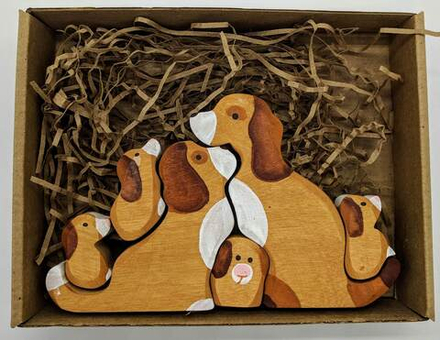 Деревянная игрушка "Семейка"