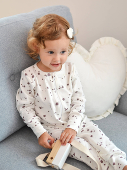 Комбинезон Mjölk Sleep and Play Кляксы, на манжетах