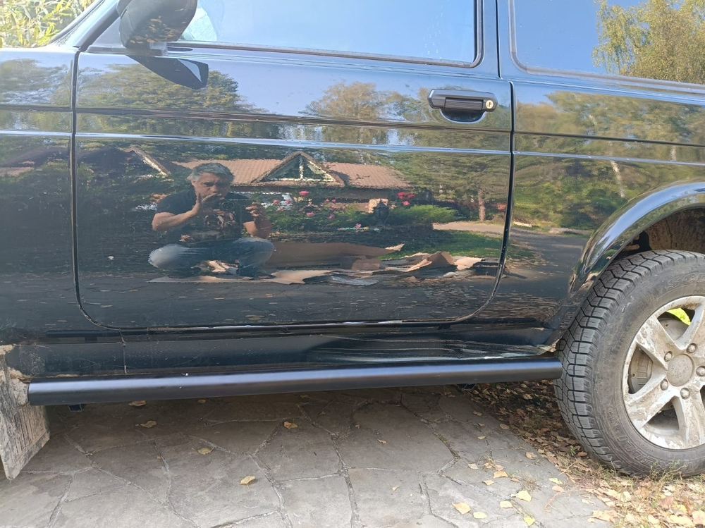 Пороги силовые Нива 4x4/Легенд «Труба» (5 дв.)
