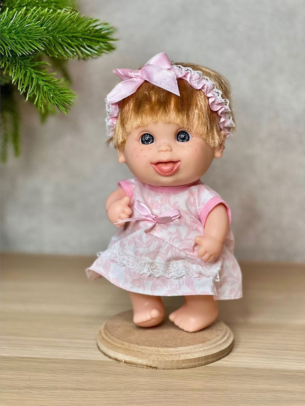 Пупс BERJUAN виниловый 20см Pecosetes (124A1)