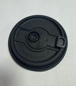 Крышка д/стак.тип В Покров д.90мм ПП 24уп.*50шт крышка, заглушка чёрные 1200 шт