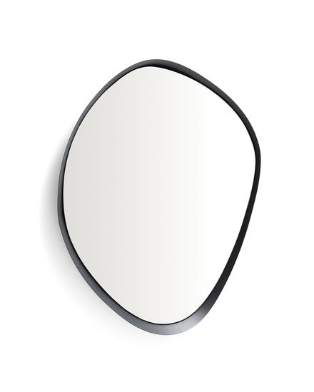 Зеркало Tebel черное металлическое 85 x 93,5 см