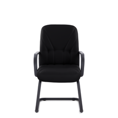 Кресло Комо Н/п пластик Z11 (черный)