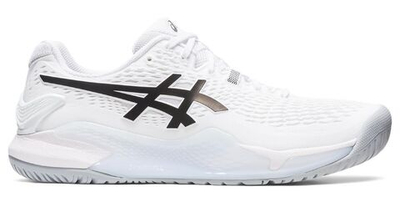 Мужские кроссовки теннисные Asics Gel-Resolution 9 - white/black