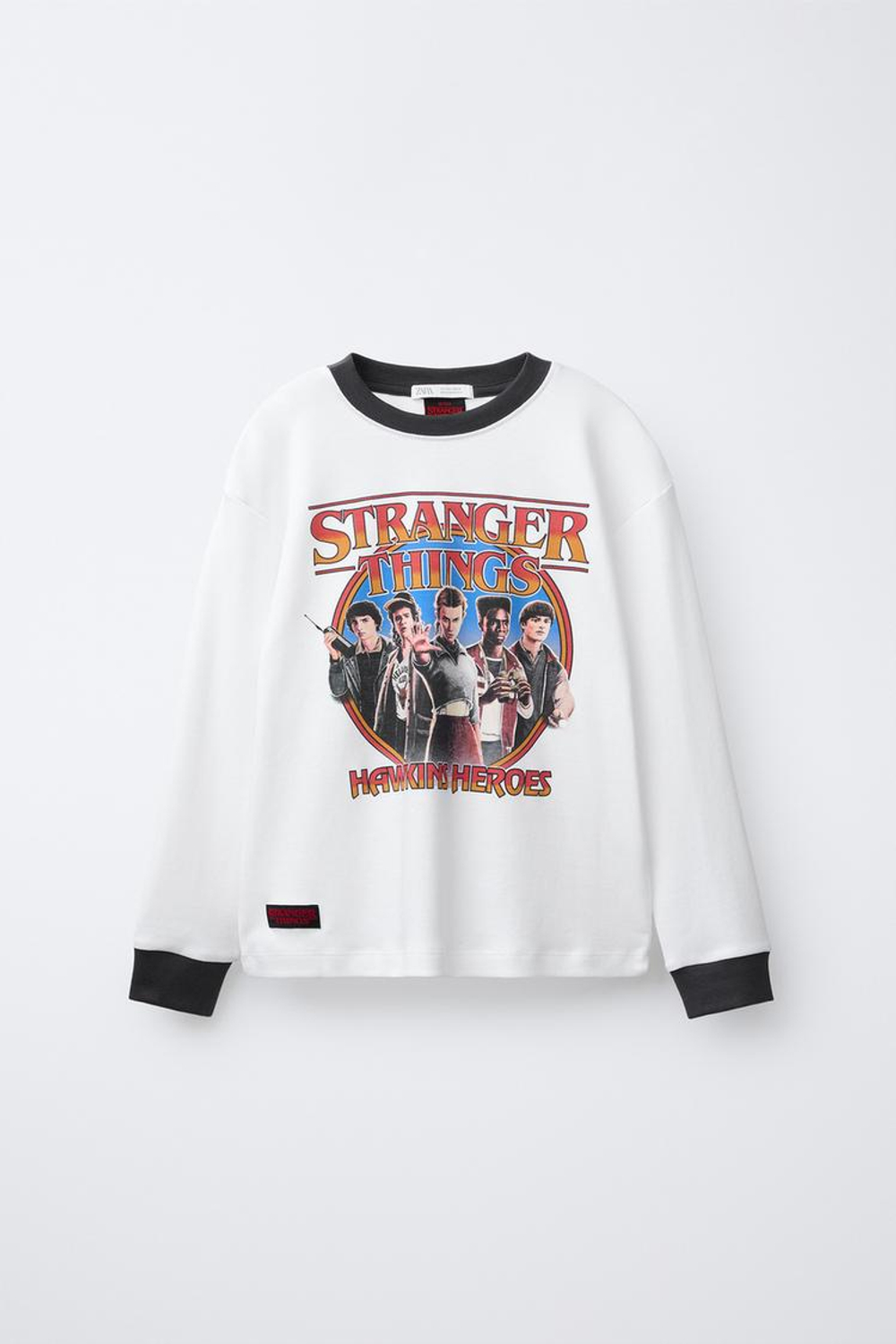 ZARA ПИЖАМА STRANGER THINGS © NETFLIX, АНТРАЦИТОВО-СЕРЫЙ