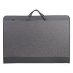 Папка-сумка для рисунков и чертежей каркасная А1 (64х90 см), экокожа, BRAUBERG ART CLASSIC, 272991