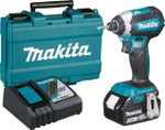 Шуруповерт аккумуляторный MAKITA DTD 153 RT ударный, бесщеточный DTD153RT