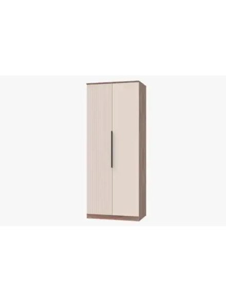Шкаф для одежды распашной Коричневый 90х58х227 см