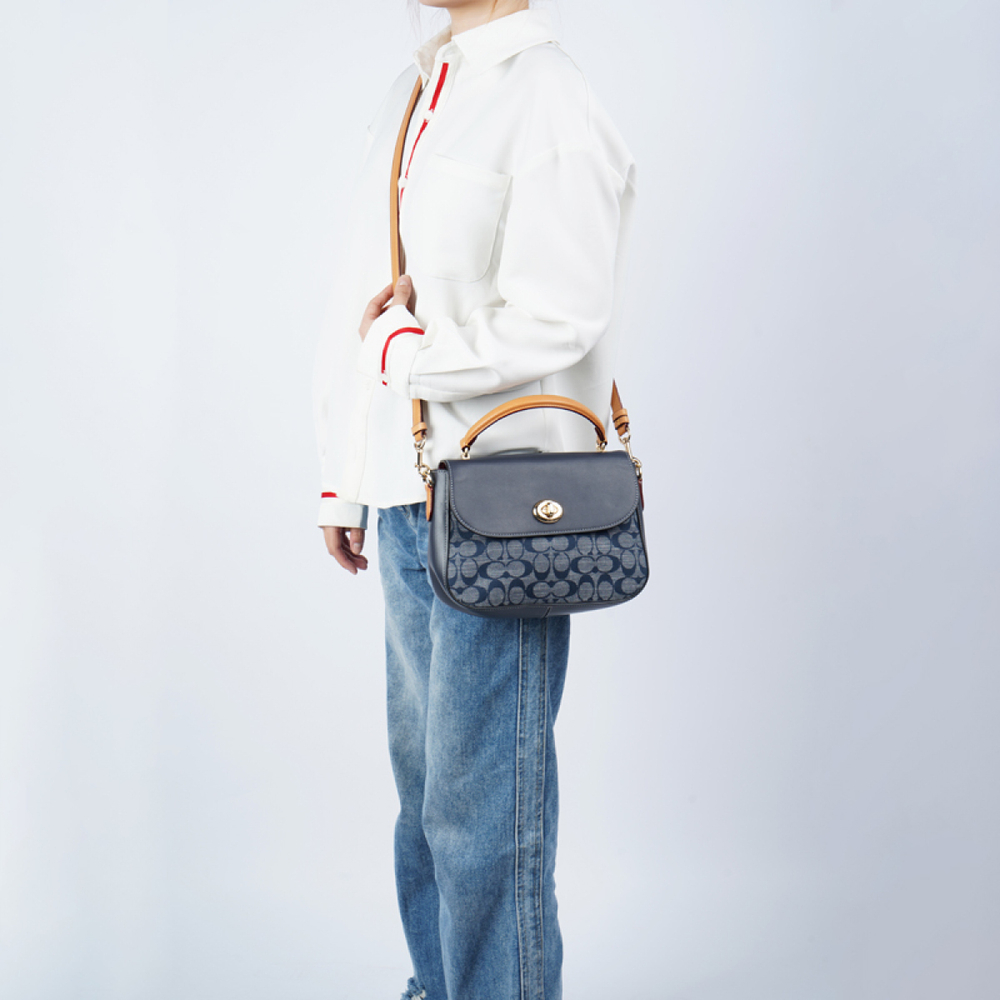 Сумка COACH Georgie 27 Chambray, C4064-IMDEI