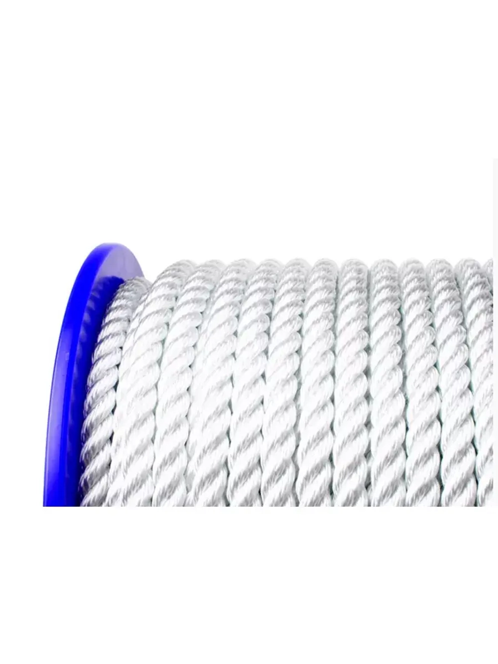 Канат крученый полиамидный ПАТ 5,0 мм, тест 500 кг, 400 м