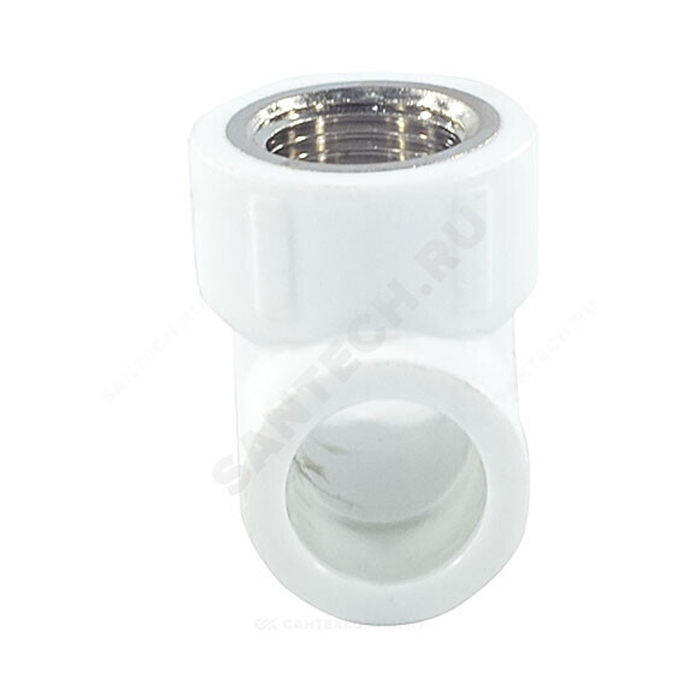 Тройник PP-R комбинированный белый Дн 25х1/2" ВР PRO VALFEX 10127125-PRO