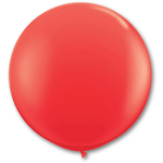 Шар латексный Пастель 250 см (Красный)