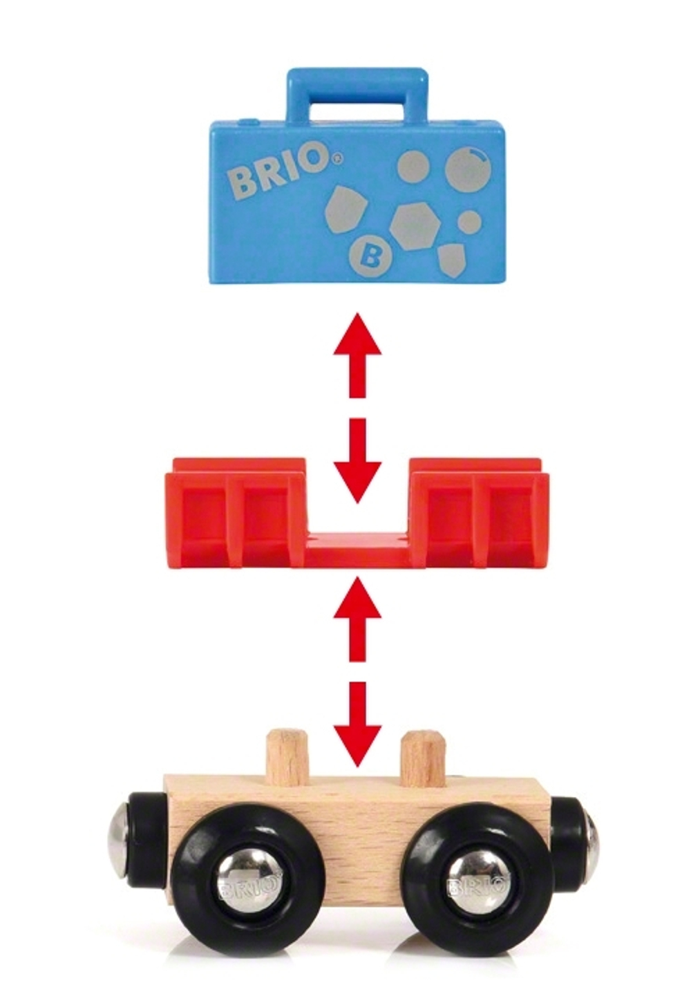 BRIO Набор Автокар для багажа