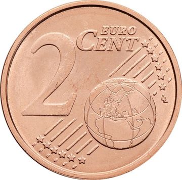 2 евроцента 2019 Словения (2 euro cent)