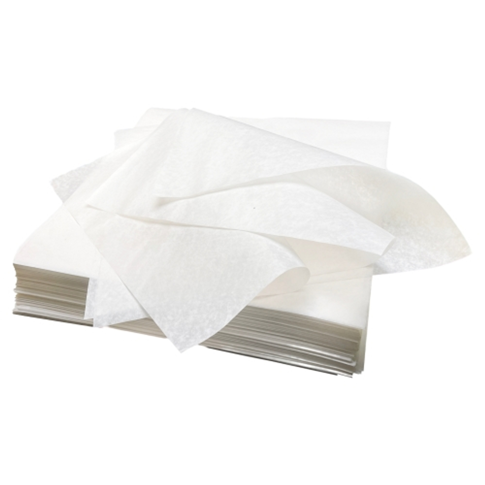 Оберточная бумага, белая, парафинированная, 390*390 мм (1/400)