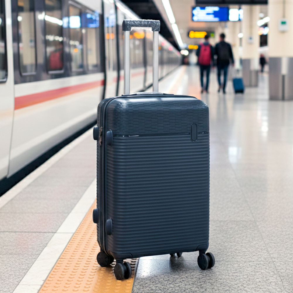 ДОРОЖНЫЙ ЧЕМОДАН SAFARI VASKA, размер L, темно-голубой