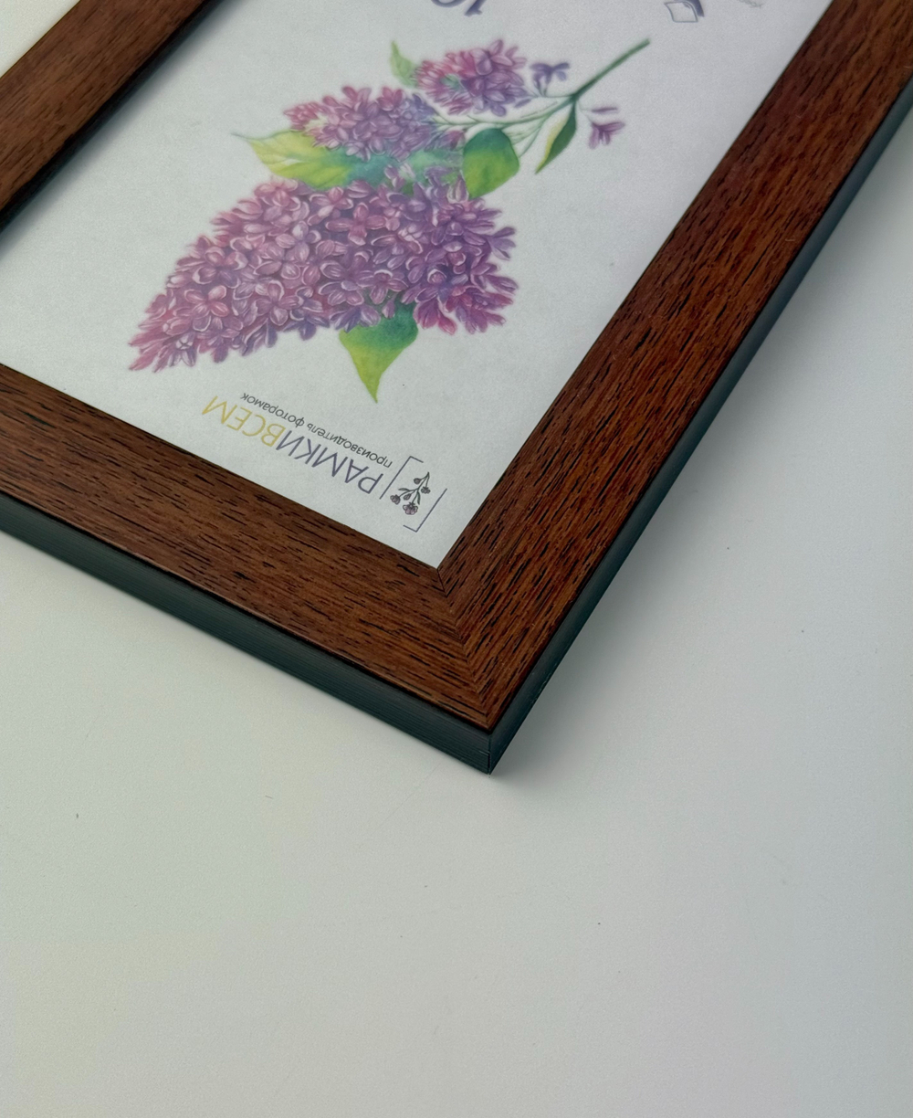 Фоторамка 10х15 см, коричневая, арт. 1015.659459