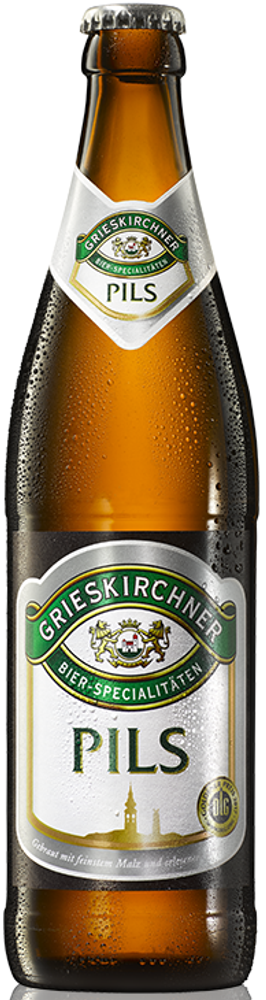 Пиво Грискирхнер Пилс / Grieskirchner Pils 0.5л - 20шт