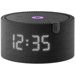 Умная колонка Yandex Станция Мини с часами Алиса черный 10W 1.0 BT 10м (YNDX-00020K)
