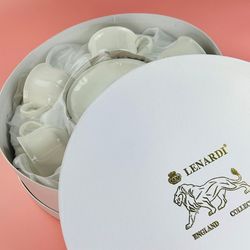 Lenardi 305-123 Чайный набор 12пр. 230мл в под.уп.(х6)Фарфор