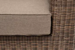 "Боно" лаунж-зона из искусственного ротанга, цвет коричневый