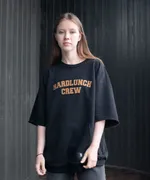 Толстовка Hardlunch Crew с коротким рукавом черная