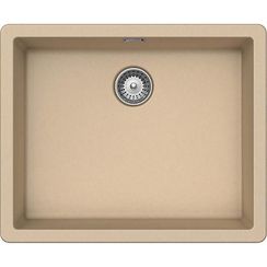 Мойка SCHOCK Brooklyn 60 Cristalite (подстольный монтаж) лунный камень