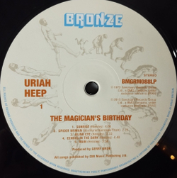 Винтажная виниловая пластинка LP Uriah Heep The Magician's Birthday (EU 2015)