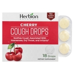 Herbion Naturals, леденцы от кашля, вишня, 18 шт.