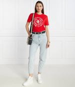 Футболка REG CREST C-NK TEE SS Tommy Hilfiger - красный(WW0WW41058)