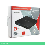 Оптический привод Gembird DVD-USB-02 Black