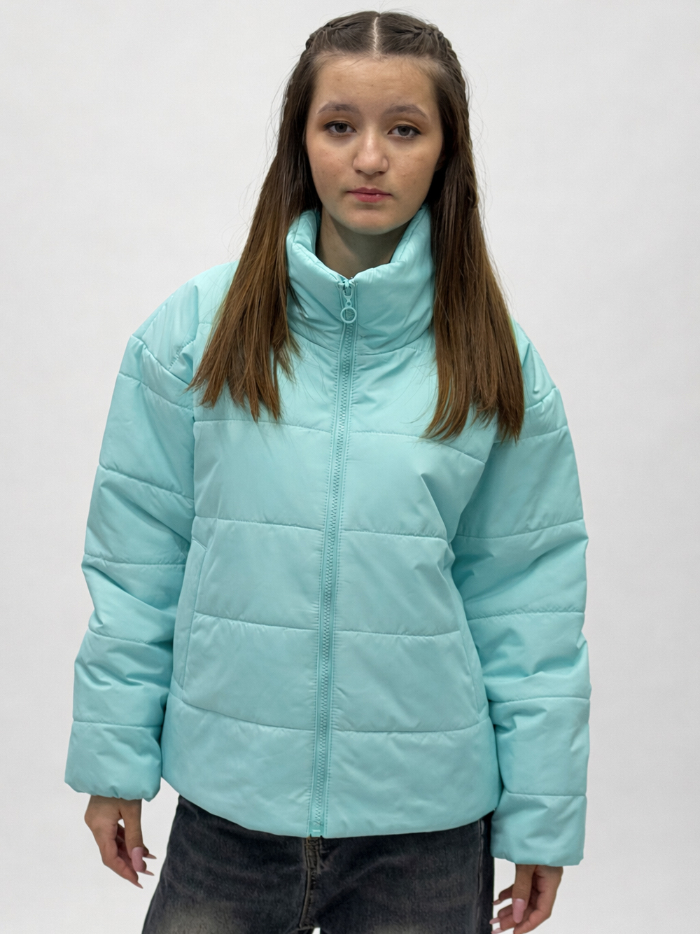 Куртка демисезонная для девочки 9-17 лет Милашка Сьюзи