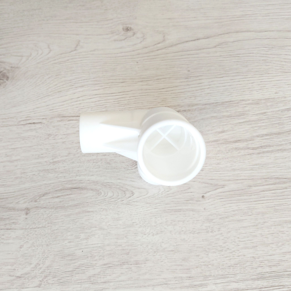 Т-образный соединитель - тройник BestWay с маркировкой "10", запчасть для круглых каркасного бассейна 305 на 76 см. Pro Max Bestway артикул 56677 Белый