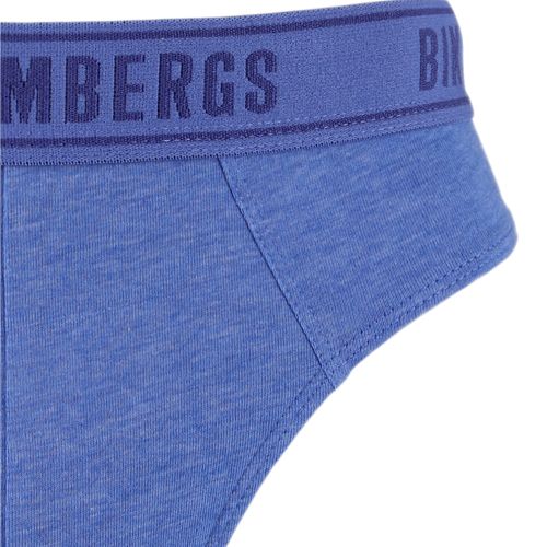 Мужские трусы брифы (синий) набор 2 в 1 Bikkembergs BKK1USP15BI