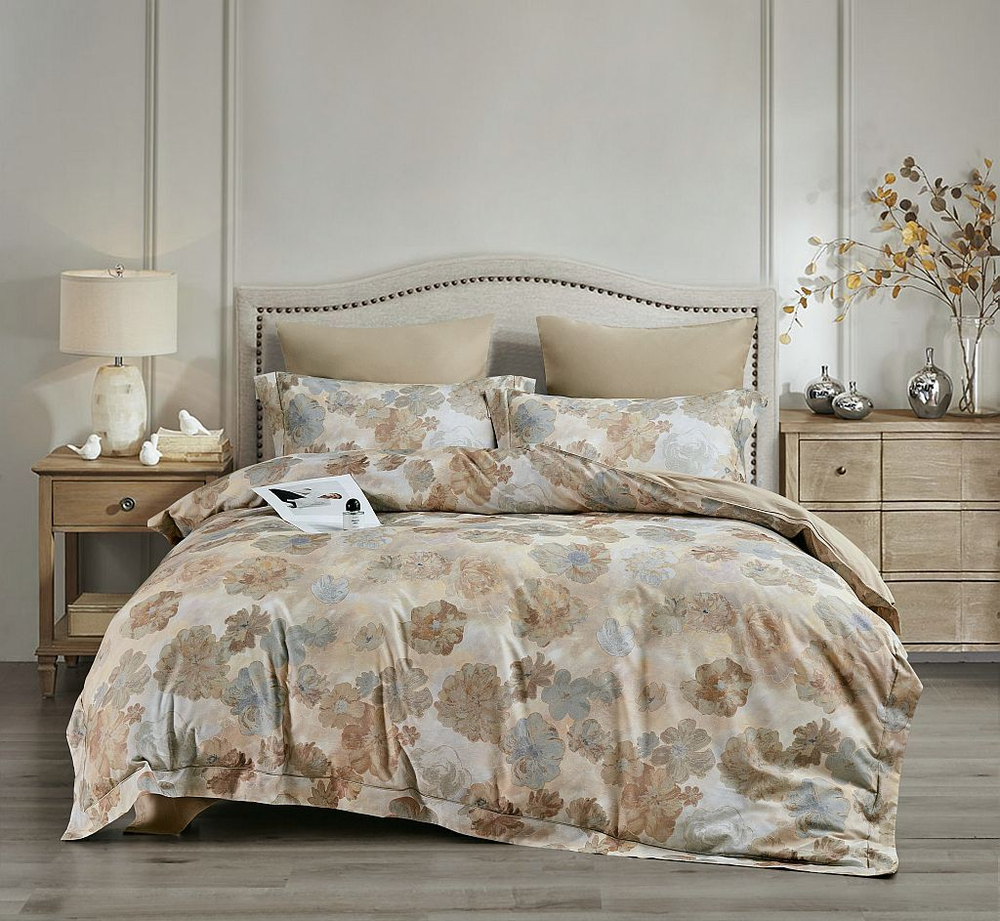 Постельное белье 2 спальное евро Asabella 2307-6