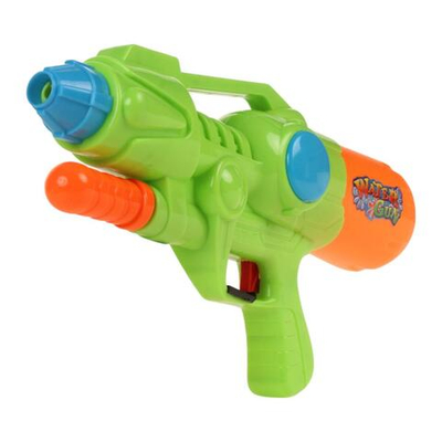Водный пистолет 25см. микс, пакет 77101