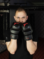 Перчатки для ММА черные Tomorrow Star