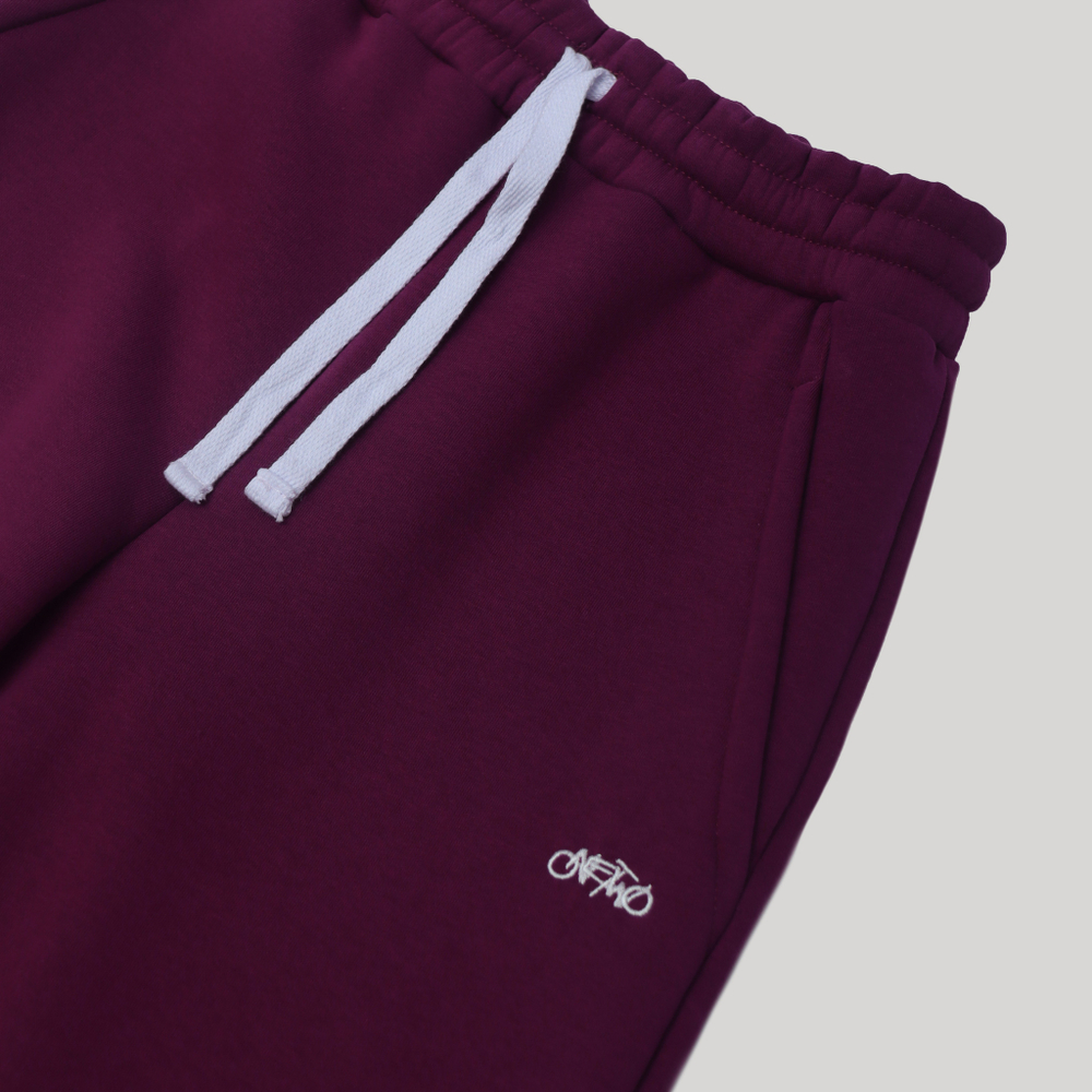 Wide Sweatpants Magenta Purple