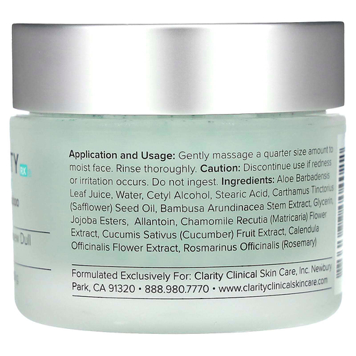 ClarityRx, Get Clean, эксфолиант из измельченного бамбука, 50 г (1,7 унции)