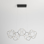 Подвесной светодиодный светильник Uma 90168/5 черный жемчуг