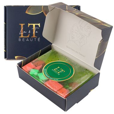 Мыло(+ уп)твердое ручной работы с добавлением эфирных масел ''Фруктовый десерт'' La and Te beaute LT-6211(+ уп)