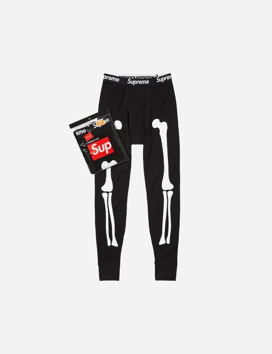 Supreme Hanes Bones Thermal Pant 