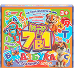 Игра наст Азбука. Обучающая игра 7 в 1 4660254455535
