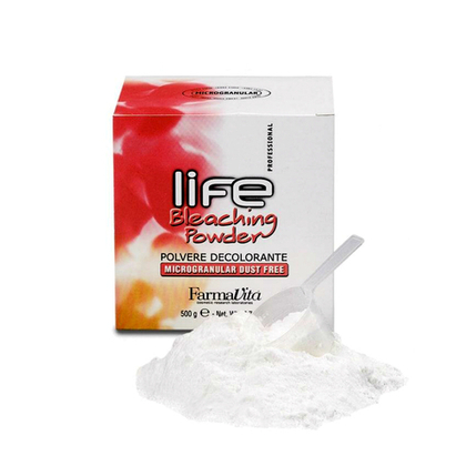 Белый осветл порошок Farmavita 500гр Life Bleaching Powder