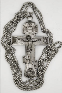 Крест священника “Николаевский” с распятием XXI век